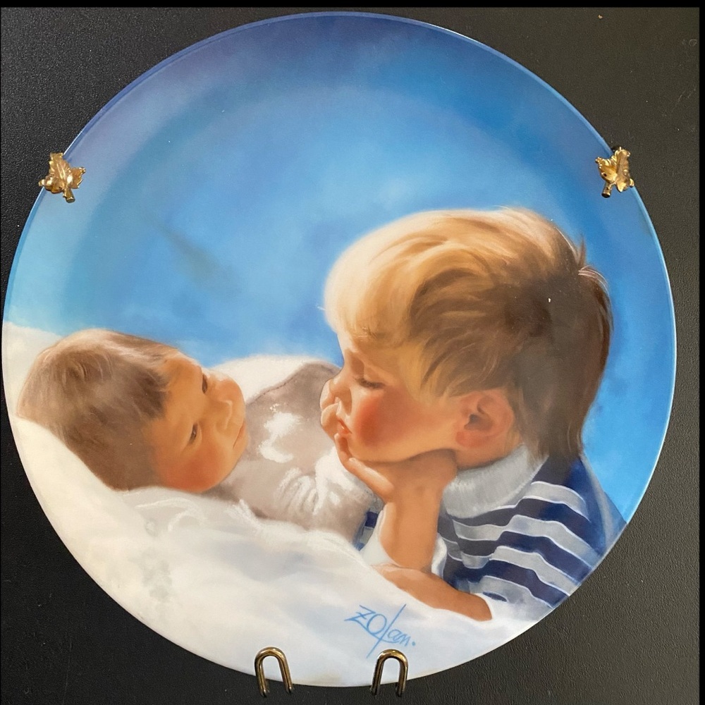 Donald Zolan “Brotherly Love” collector plate